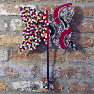 butterfly wall clock
