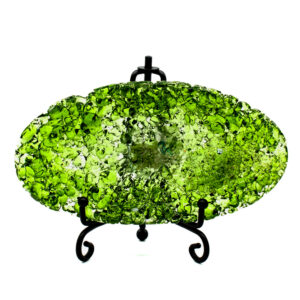 PIATTINO OVALE EFESTO VERDE CHIARO