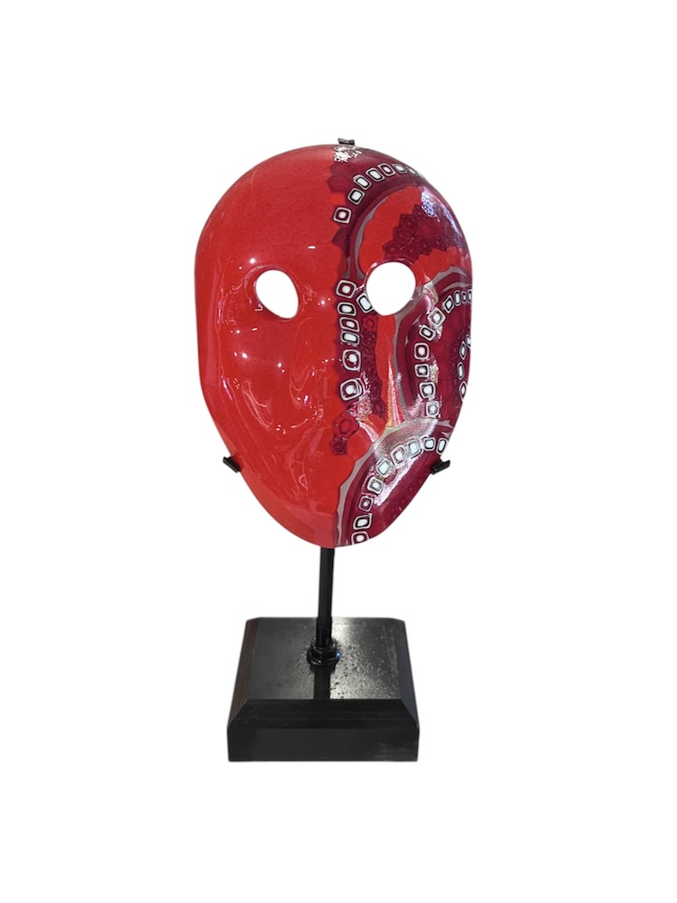 Red Colombina mask