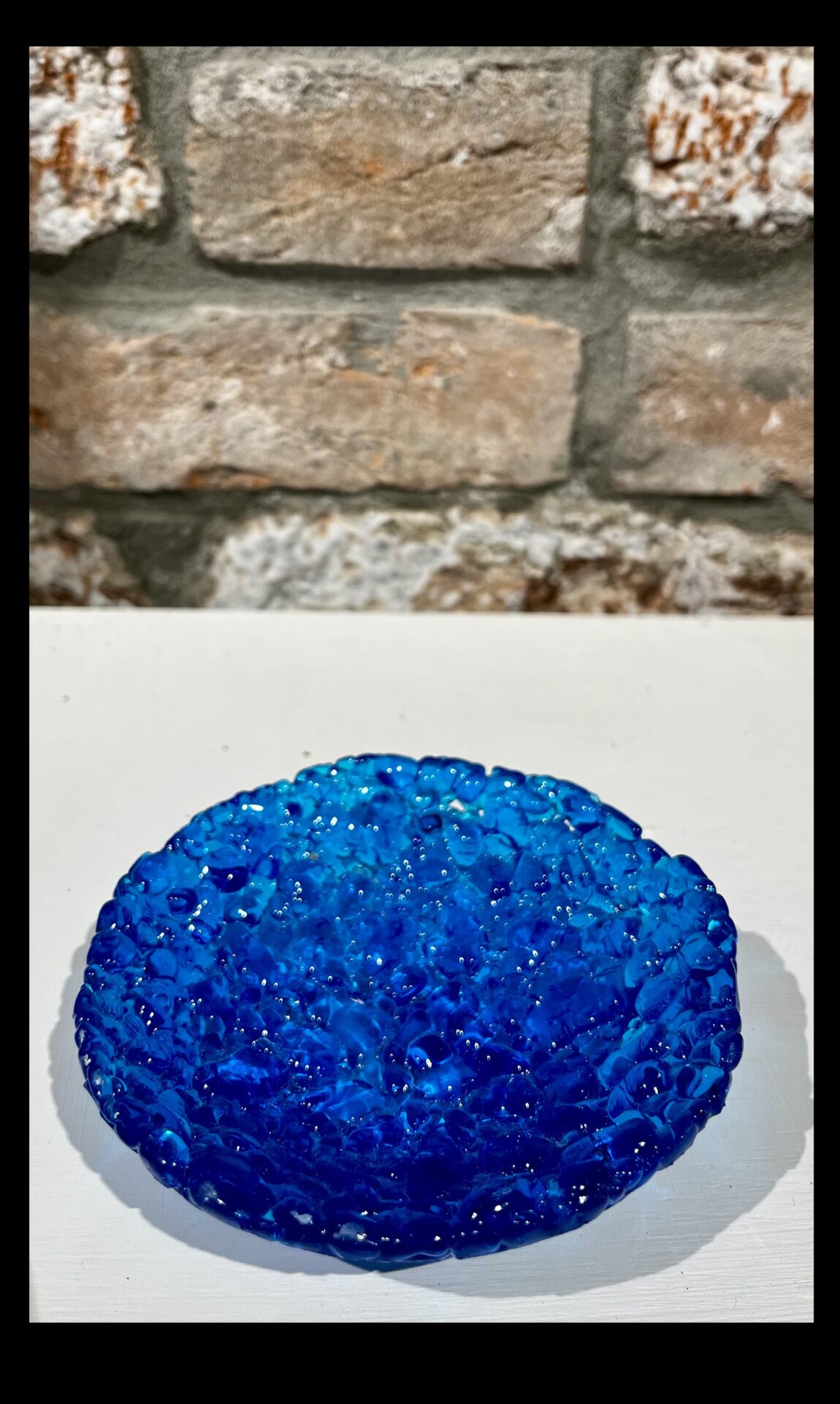 Blue granules Efesto plate